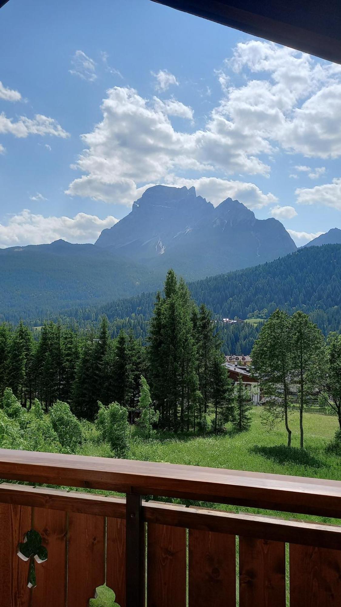 Deliziosa Mansarda Con Vista Dolomiti Lägenhet San Vito di Cadore Exteriör bild